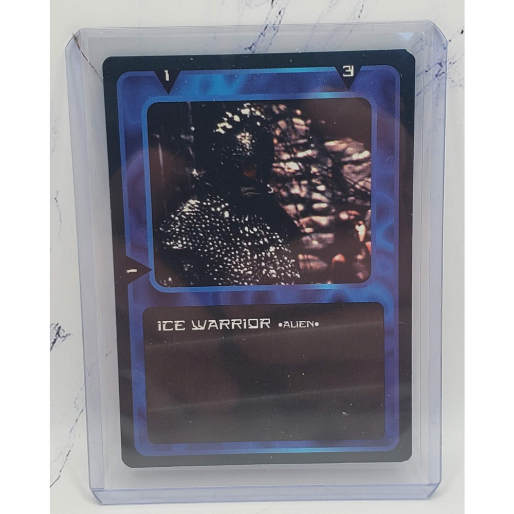 Doctor Who CCG Ice Warrior Alien Trading Card